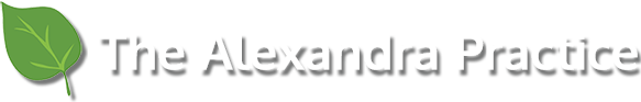 The Alexandra Practice logo and homepage link