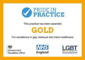 pride in practice gold award